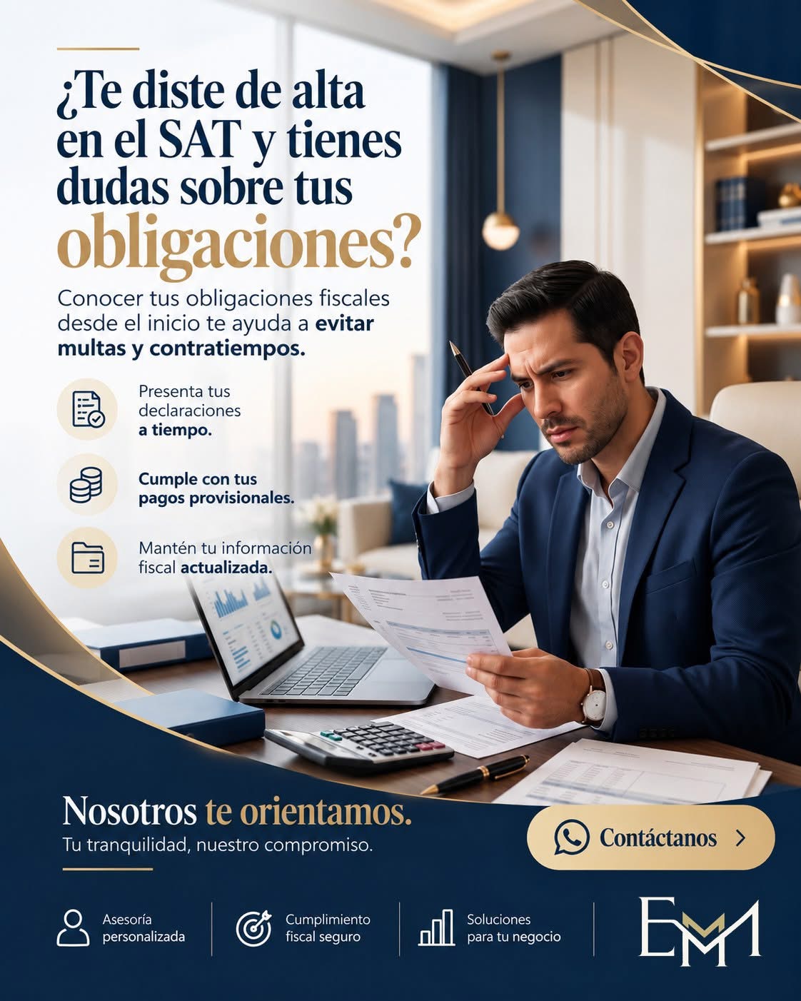 Obligaciones fiscales ante el SAT
